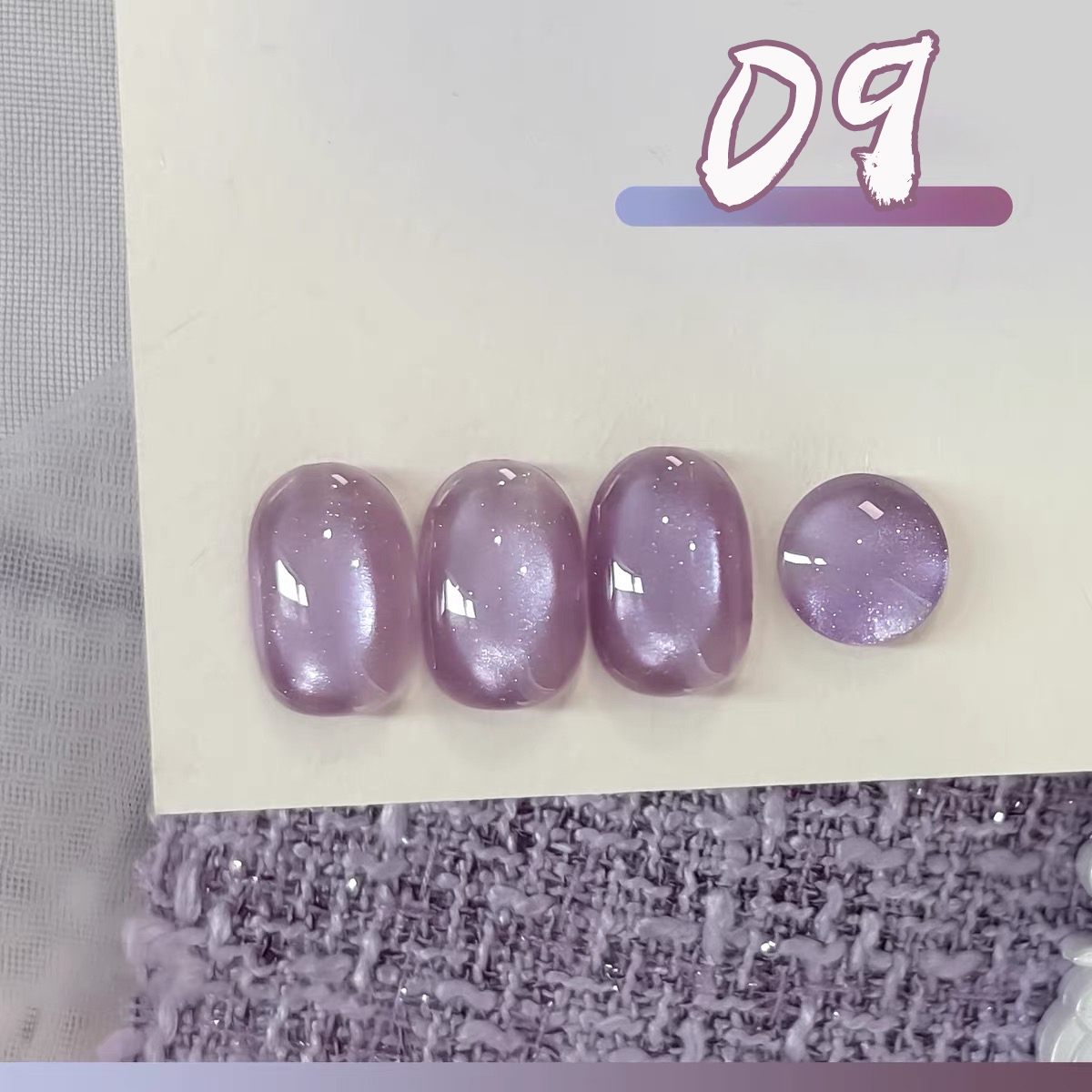 Nail Art Lilac - SHAKA 1pcs Ice Transparent Whitening Taro