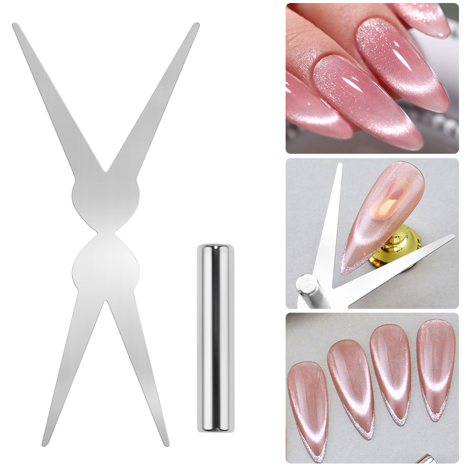 2pcs Cat Eye Magnet Set Double - Nail Art Full Cat Eye recension och pris