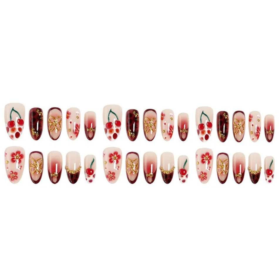 Wine Red Tortoiseshell 3D Flow - Nail Art Red Wine recension och pris