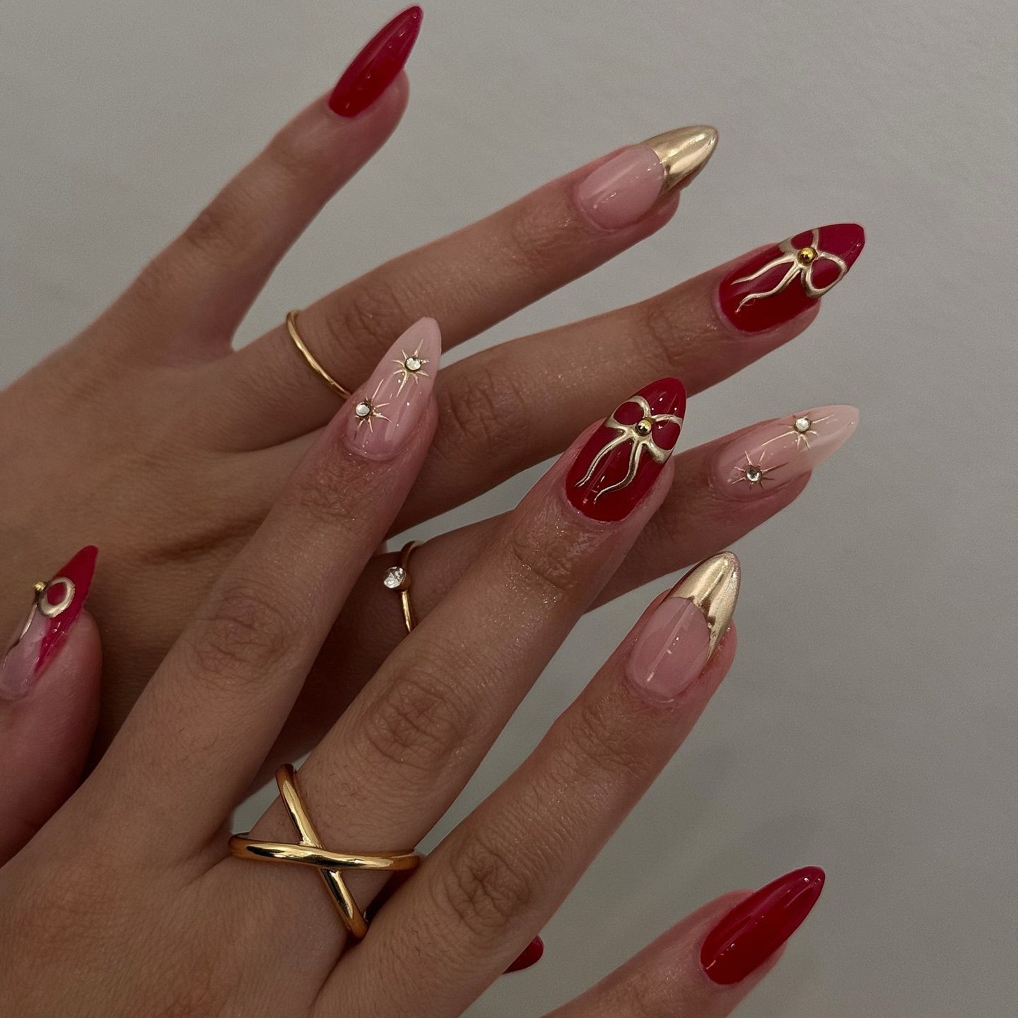 24Pcs Retro Wine Red French Al - Nail Art Red Wine recension och pris