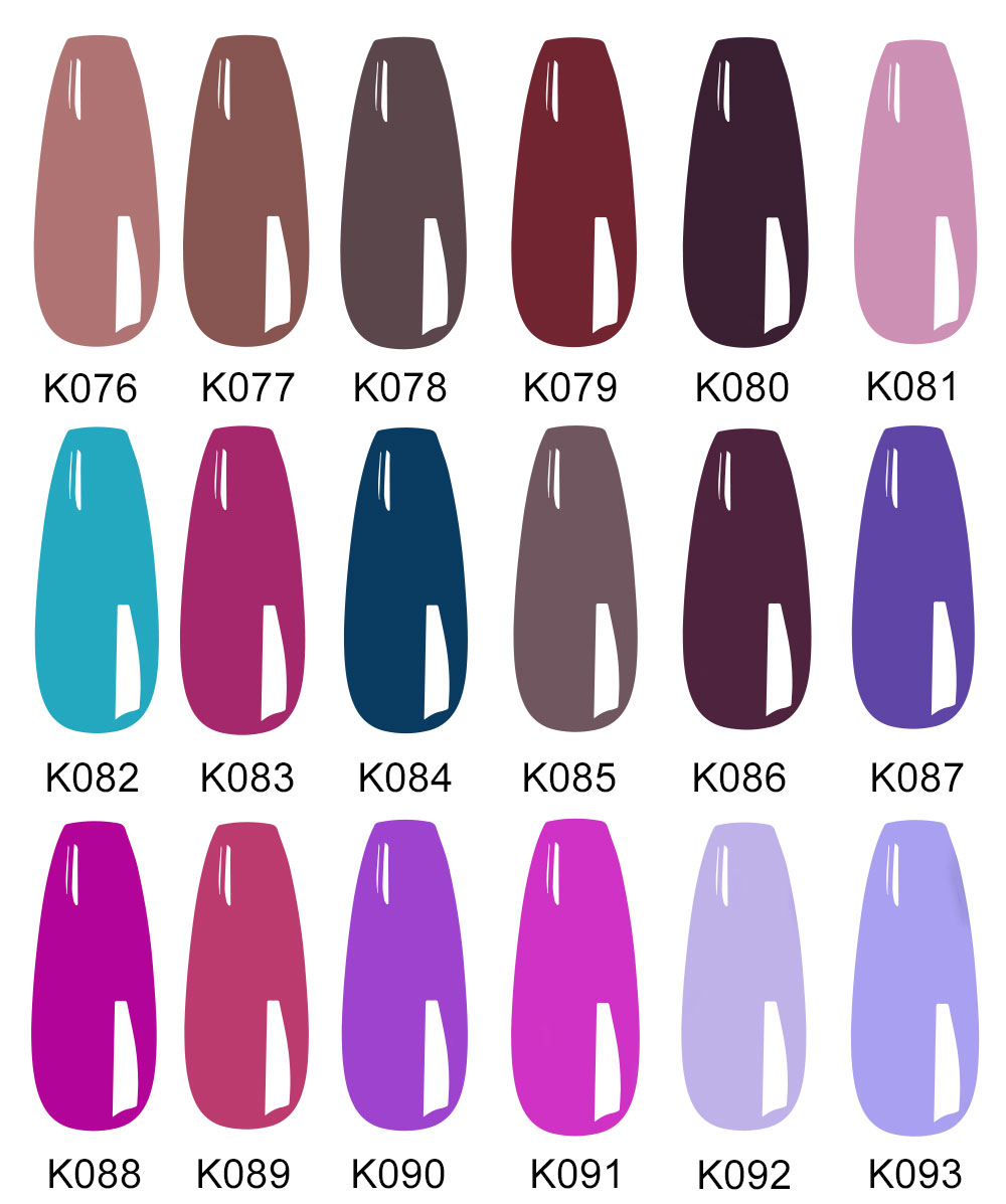 KODIES GEL Nail Polish UV/LED  - Nail Art Red Wine recension och pris