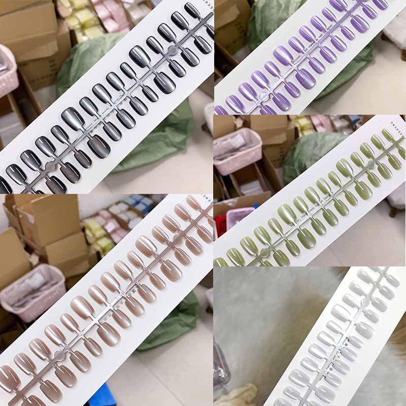 30Pcs Different Size Short Pre - Nail Art Full Cat Eye recension och pris