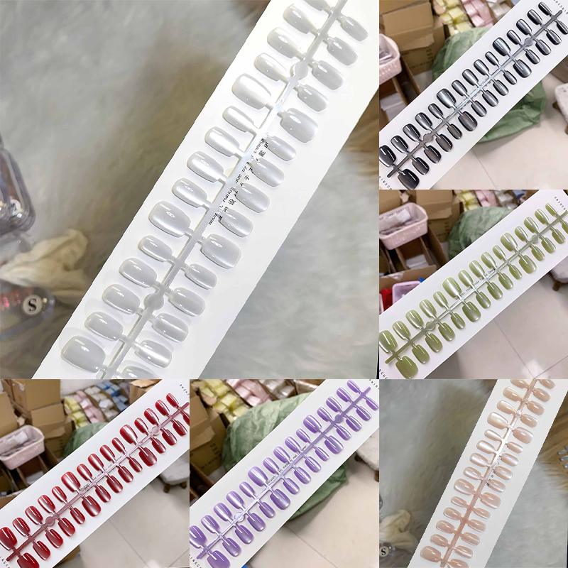 30Pcs Different Size Short Pre - Nail Art Full Cat Eye recension och pris