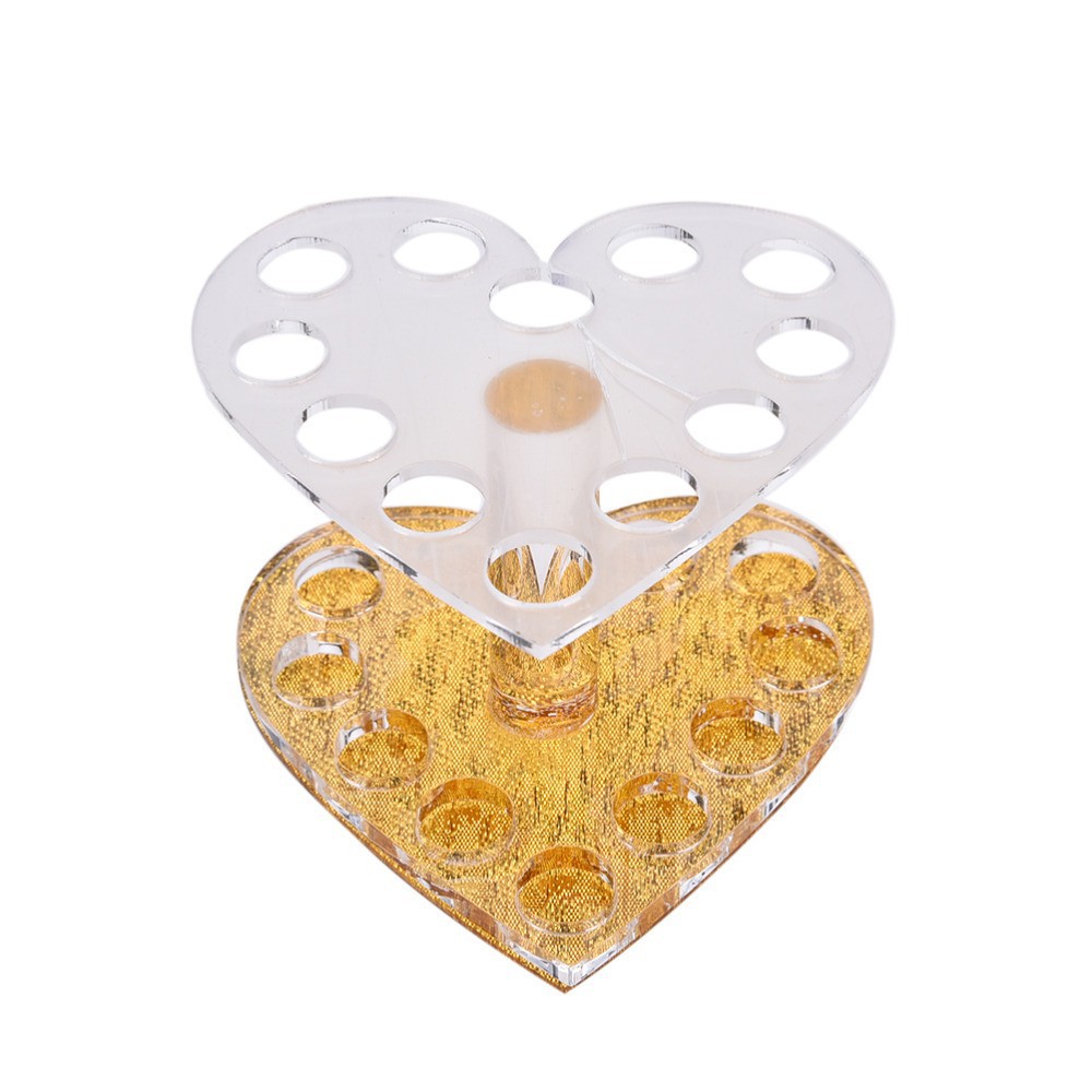 12 Holes Nail Brushes Storage  - Nail Fan Brush recension och pris