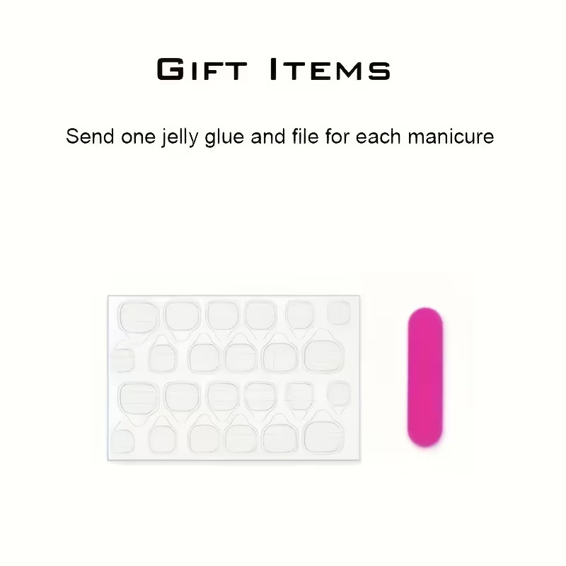 Medium Almond 10Pcs Press On N - Nail Art Pink Cat Eye recension och pris