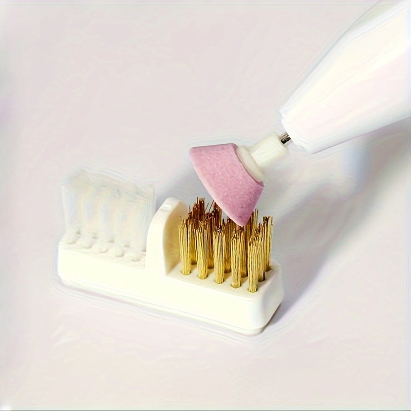Copper Wire Nail Drill Bit Pol - Nail Fan Brush recension och pris