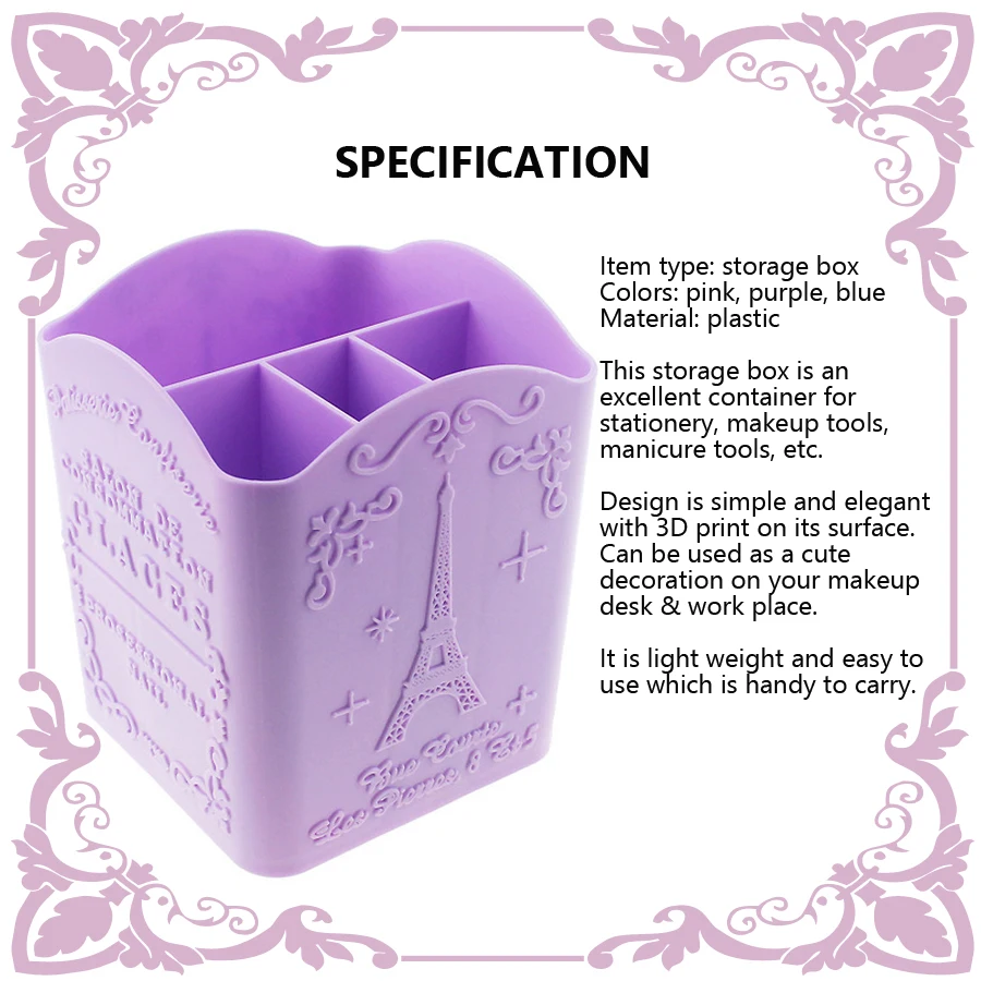 4-Compartment Nail Art Brush H - Nail Fan Brush recension och pris