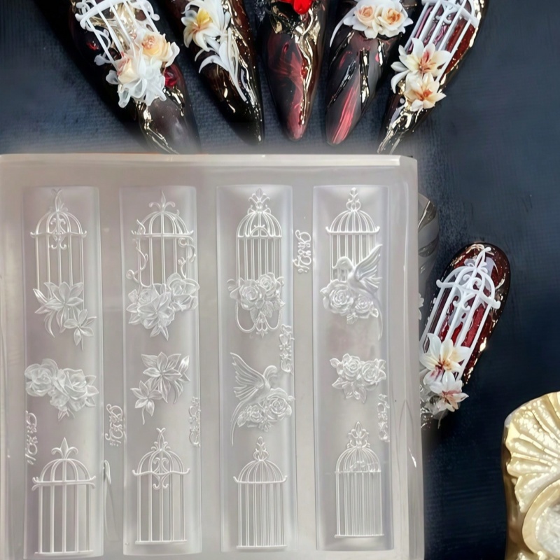 Butterfly Candlestick, Rose Bi - Nail Art Gothic recension och pris