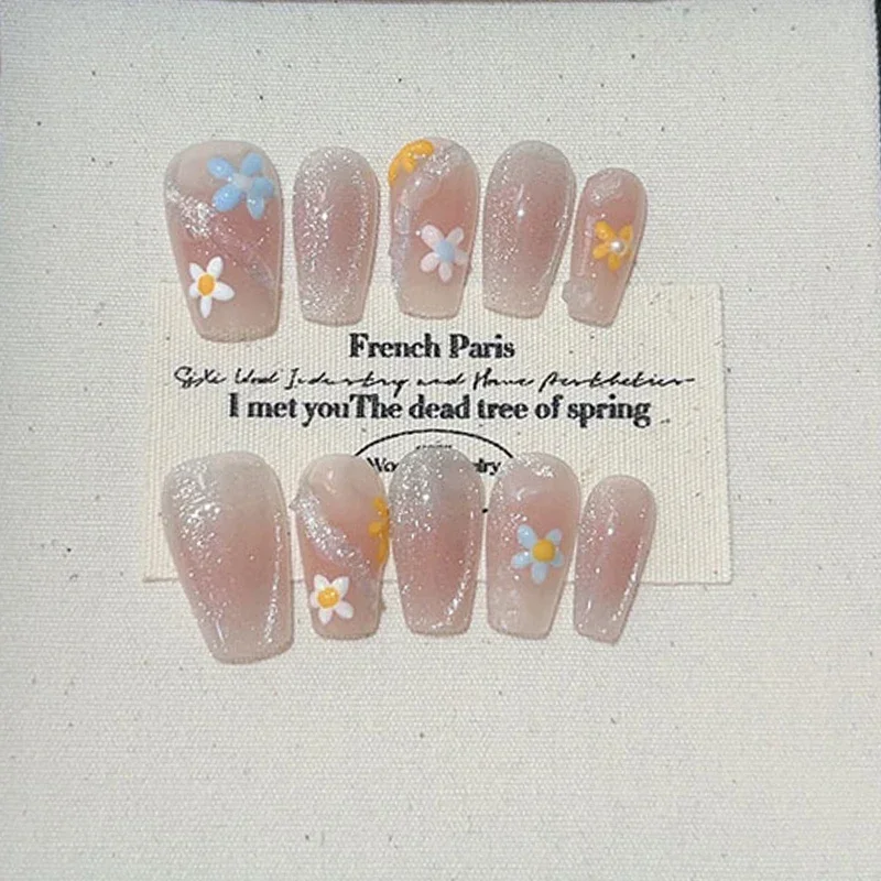 10pcs Cute Handmade Cat Eye Po - Nail Art Pink Cat Eye recension och pris