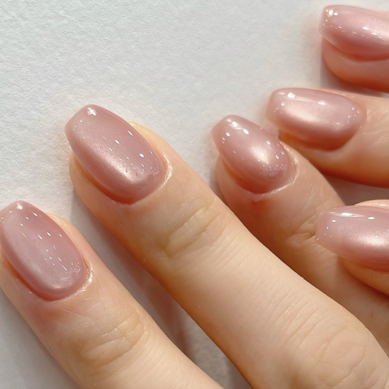 24Pcs French Glitter Press on  - Nail Art Full Cat Eye recension och pris