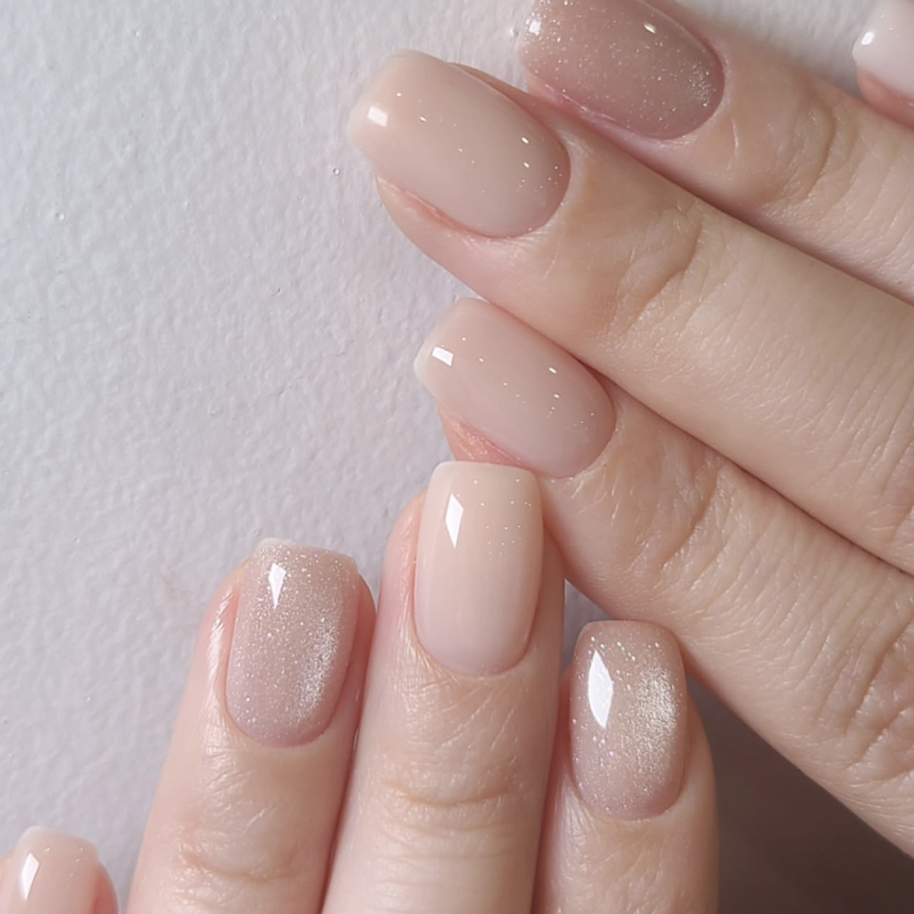 24Pcs French Glitter Press on  - Nail Art Full Cat Eye recension och pris