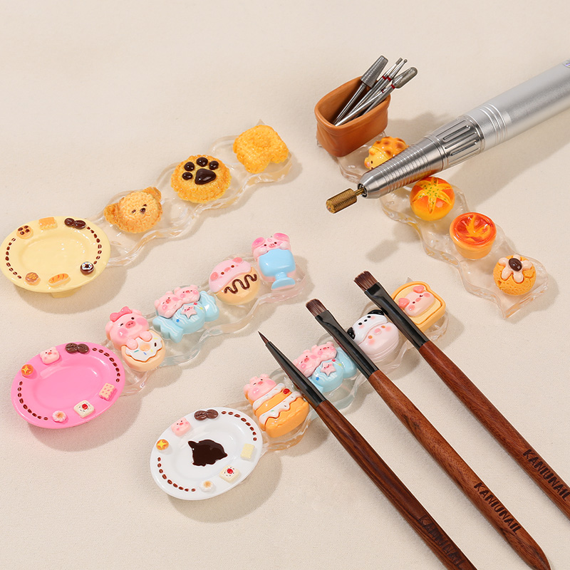 KANIU Cute Animal Nail Brush H - Nail Fan Brush recension och pris