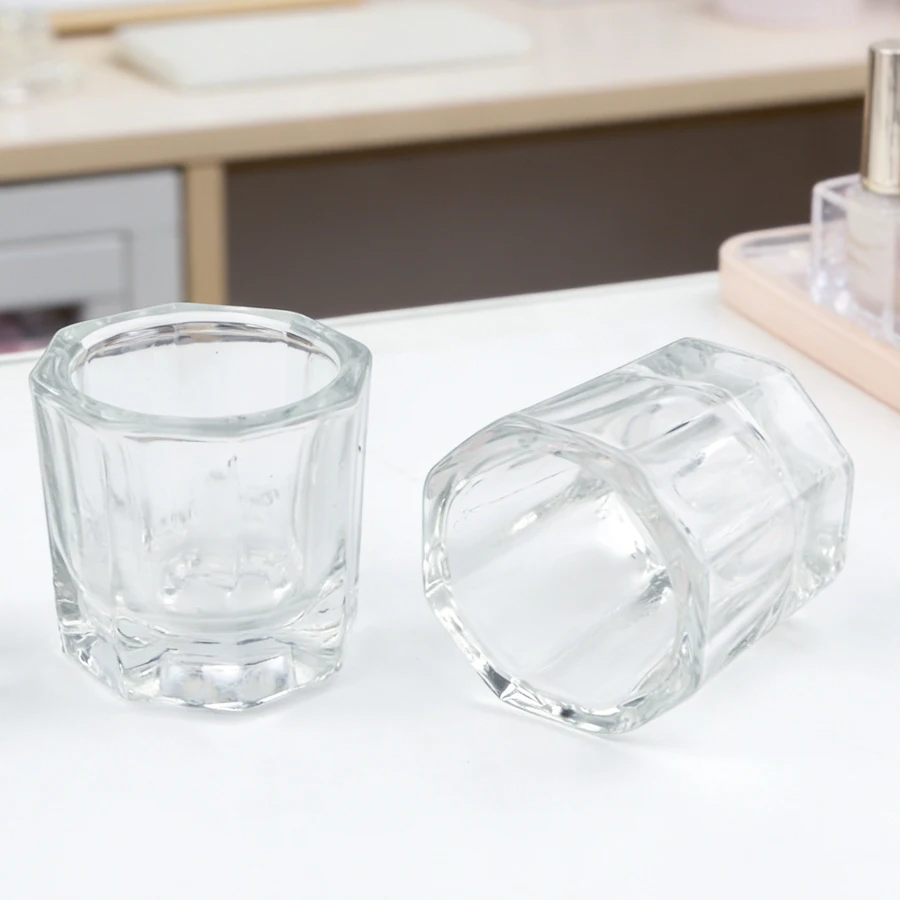 1Pc Mini Crystal Glass, Clear  - Nail Fan Brush recension och pris