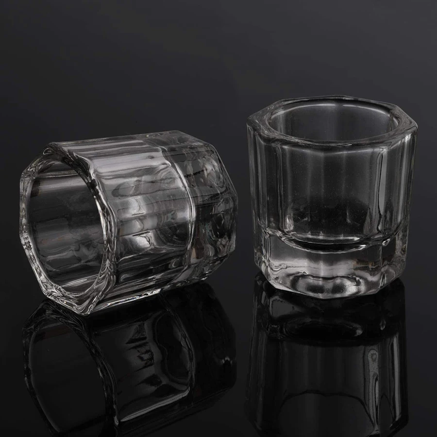 1Pc Mini Crystal Glass, Clear  - Nail Fan Brush recension och pris