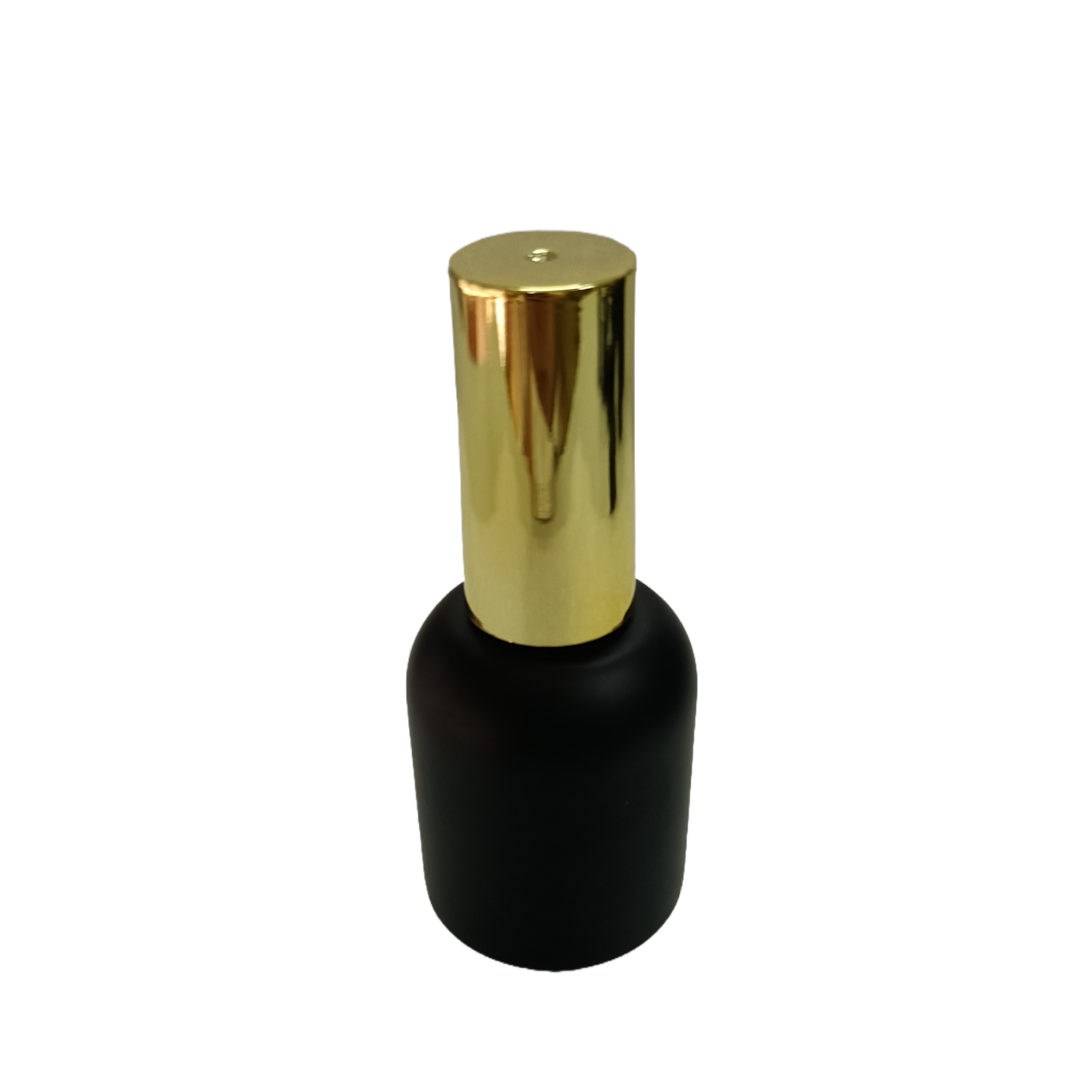 20ML 5 Pieces Empty Black Glas - Nail Fan Brush recension och pris