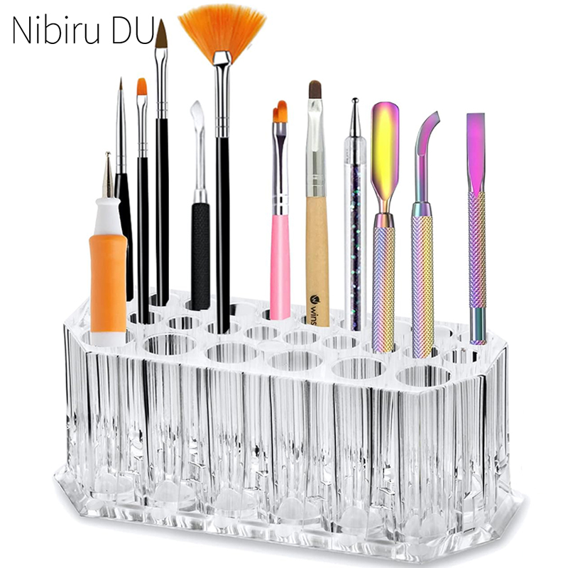 26 Holes Acrylic Nail Brushes  - Nail Fan Brush recension och pris