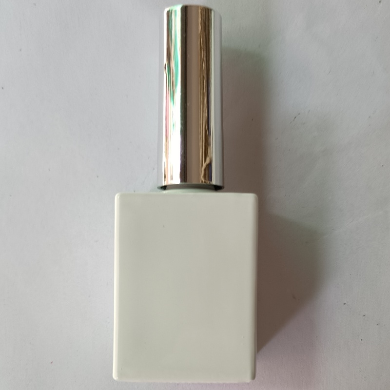 15ML 6 Pieces White Bottle Emp - Nail Fan Brush recension och pris
