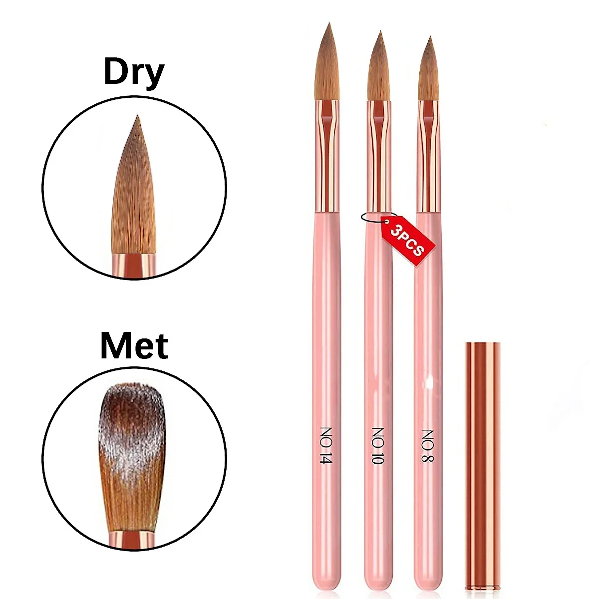 Nail Art Pen Special Nail Art  - Nail Fan Brush recension och pris