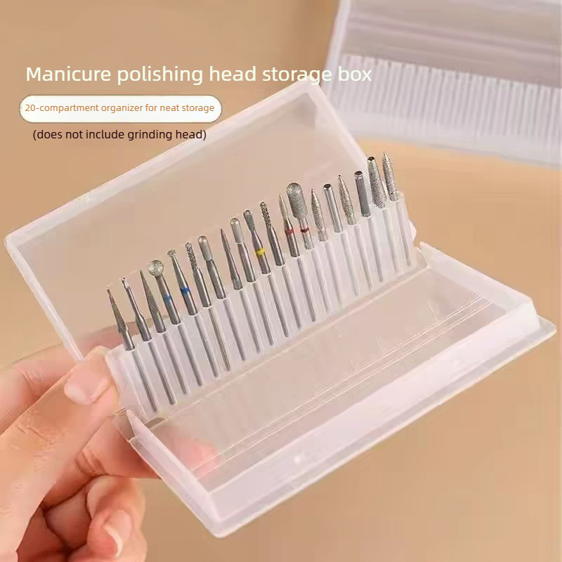 1/2/3PCS 20 Slots Clear Nail D - Nail Fan Brush recension och pris