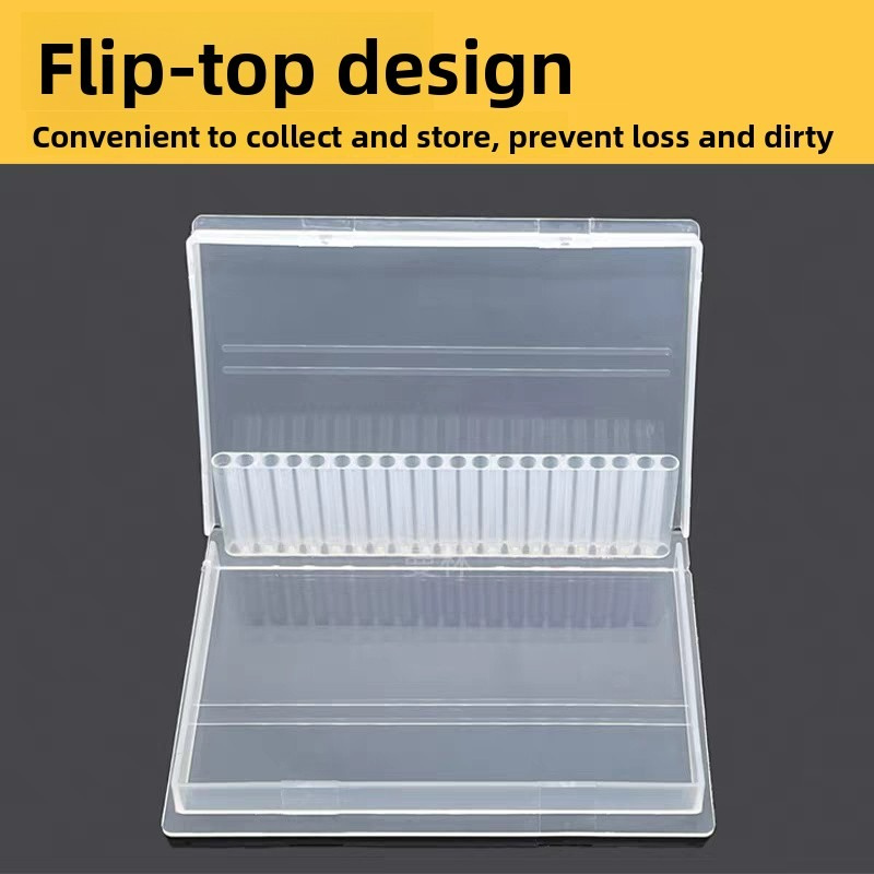 1/2/3PCS 20 Slots Clear Nail D - Nail Fan Brush recension och pris