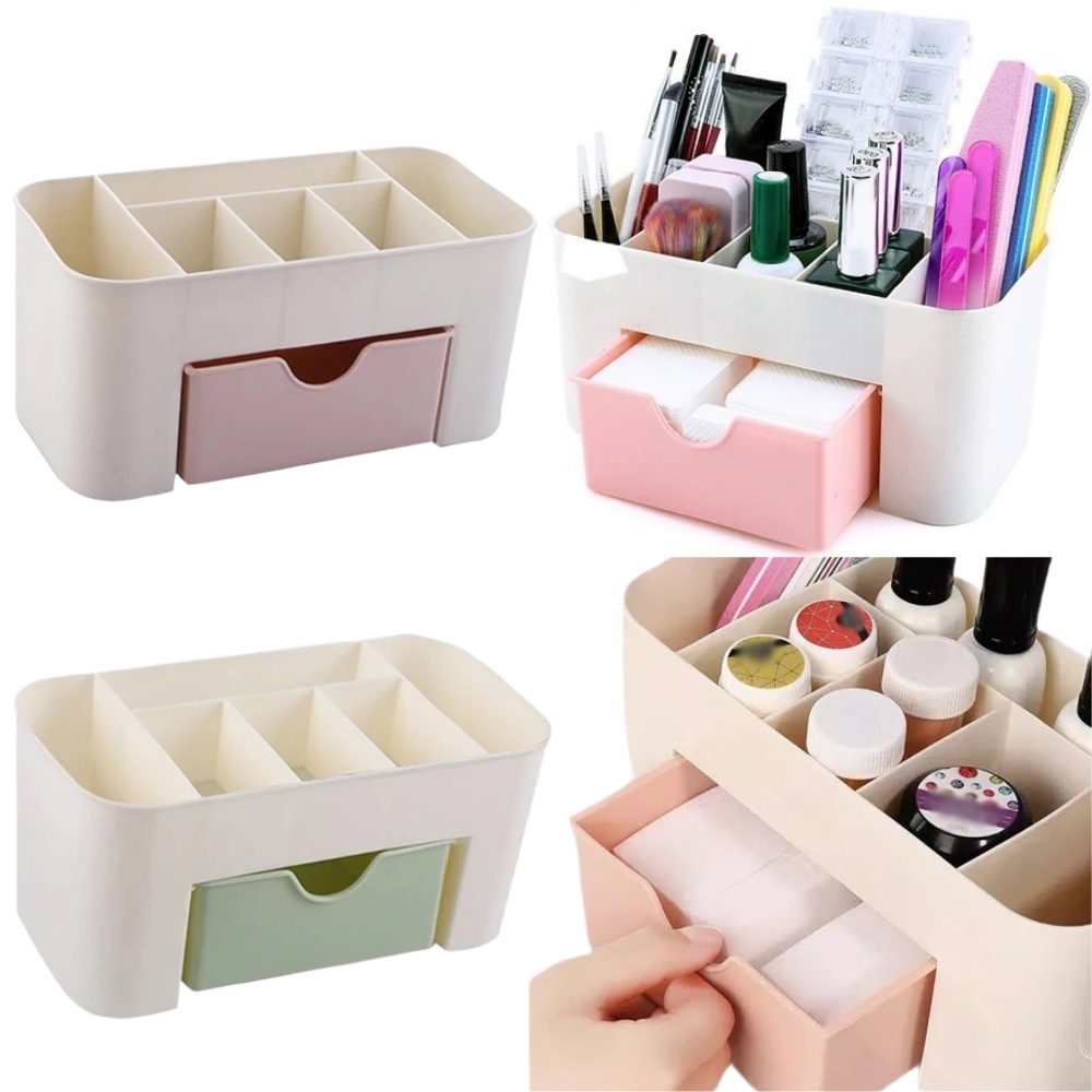 Nail Art Organizer Desktop Dra - Nail Fan Brush recension och pris