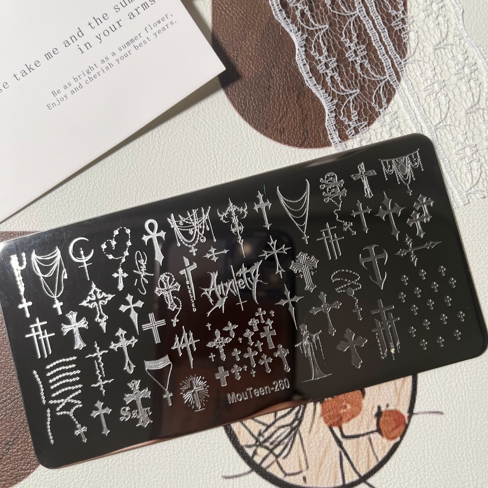 MouTeen259 Gothic Lace Nail St - Nail Art Gothic recension och pris