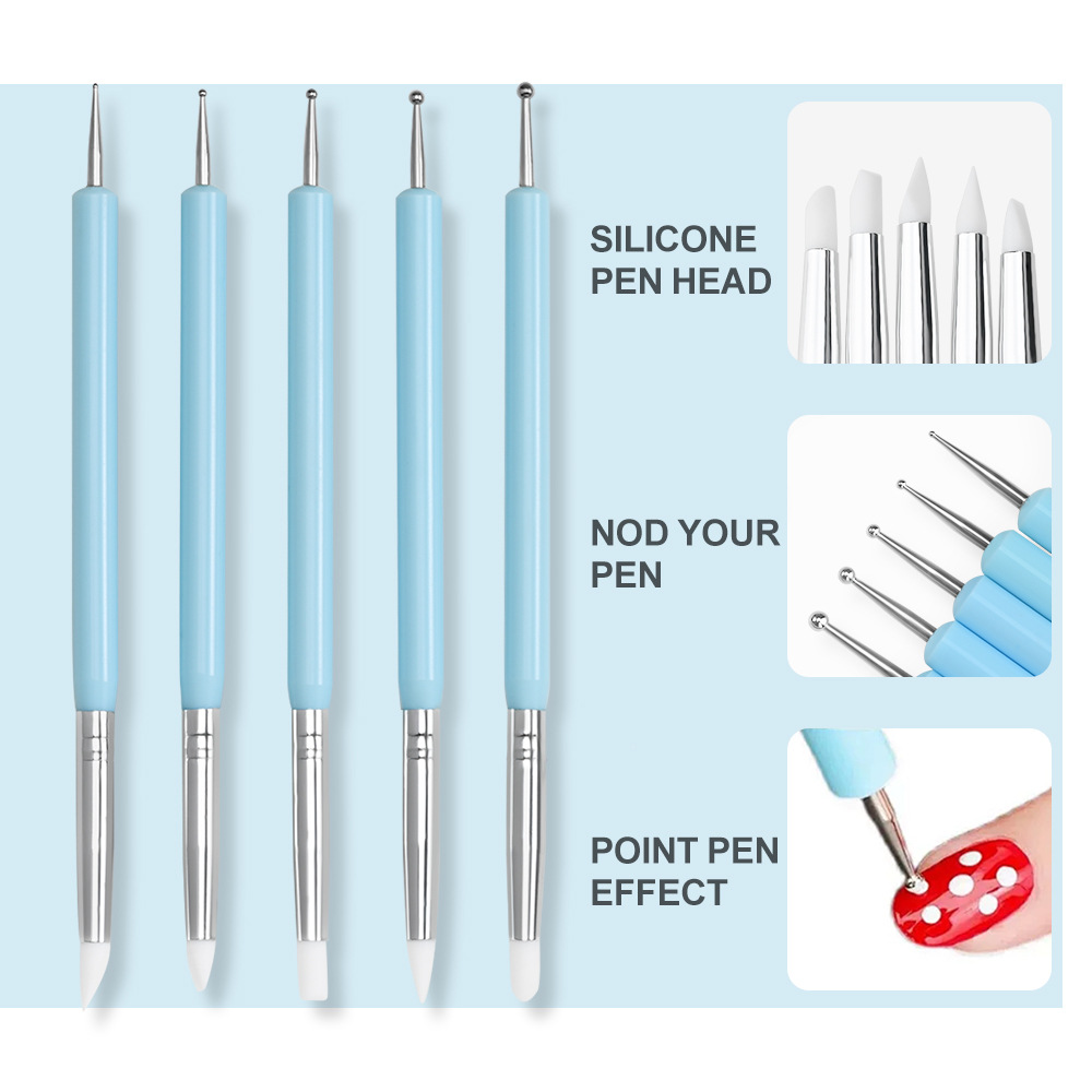1/3/5/6/pcs/set Nail Art Brush - Nail Fan Brush recension och pris